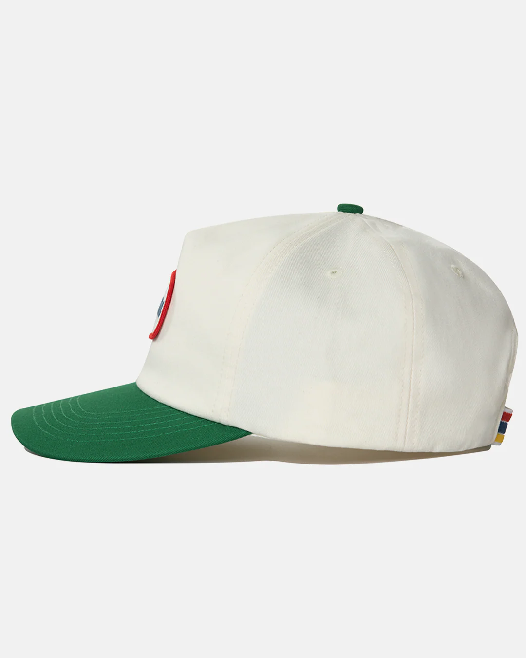Two-Tone Cap - White/Green - Image 3
