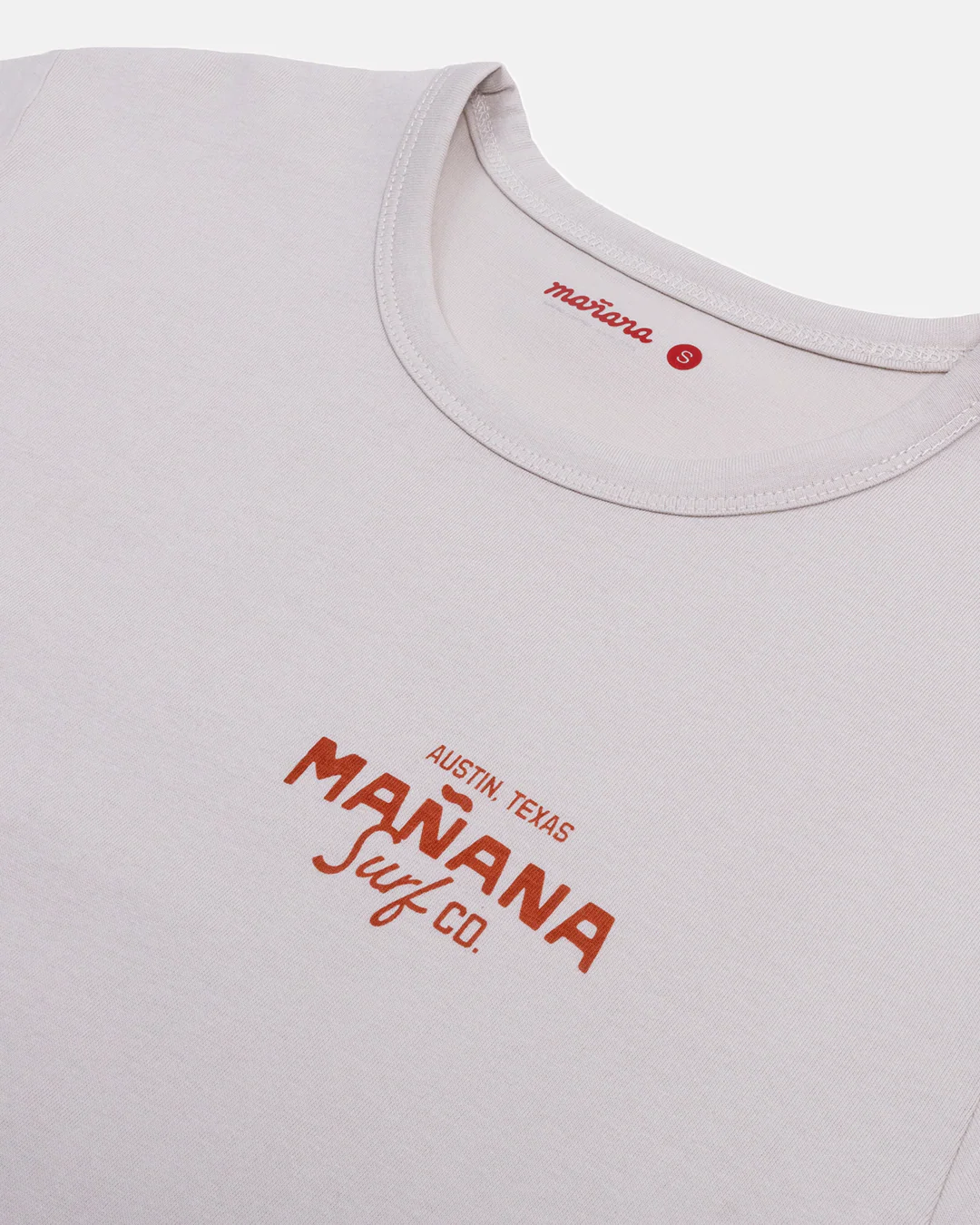 Mañana Surf Horse Tee - Tan - Image 5