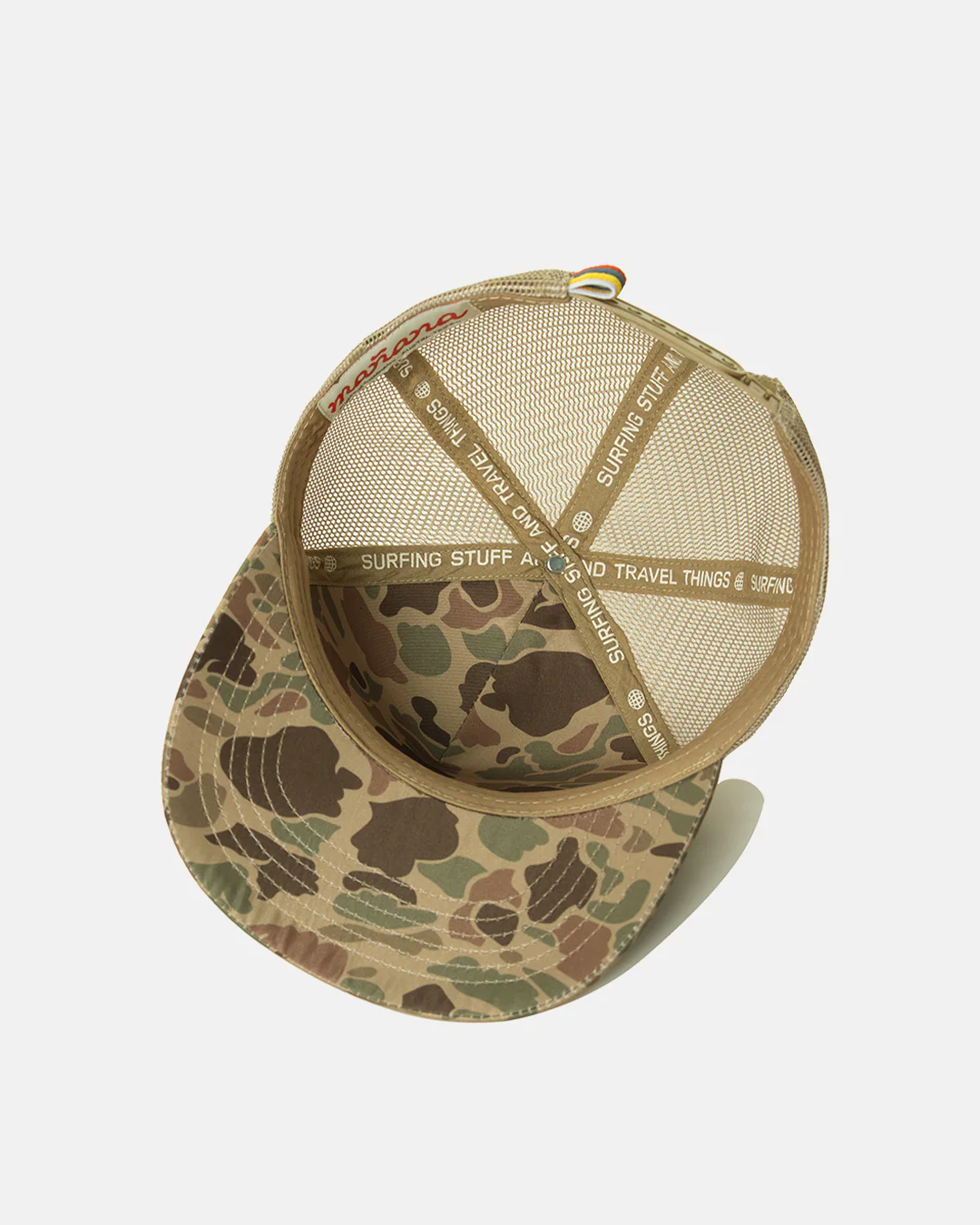 Mesh Back "M" Trucker - Camo - Image 5