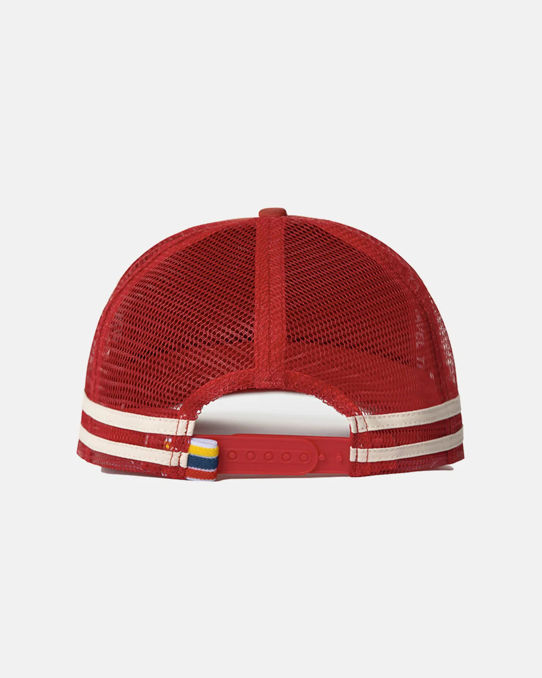 Mesh Back "M" Trucker - Red - Image 4