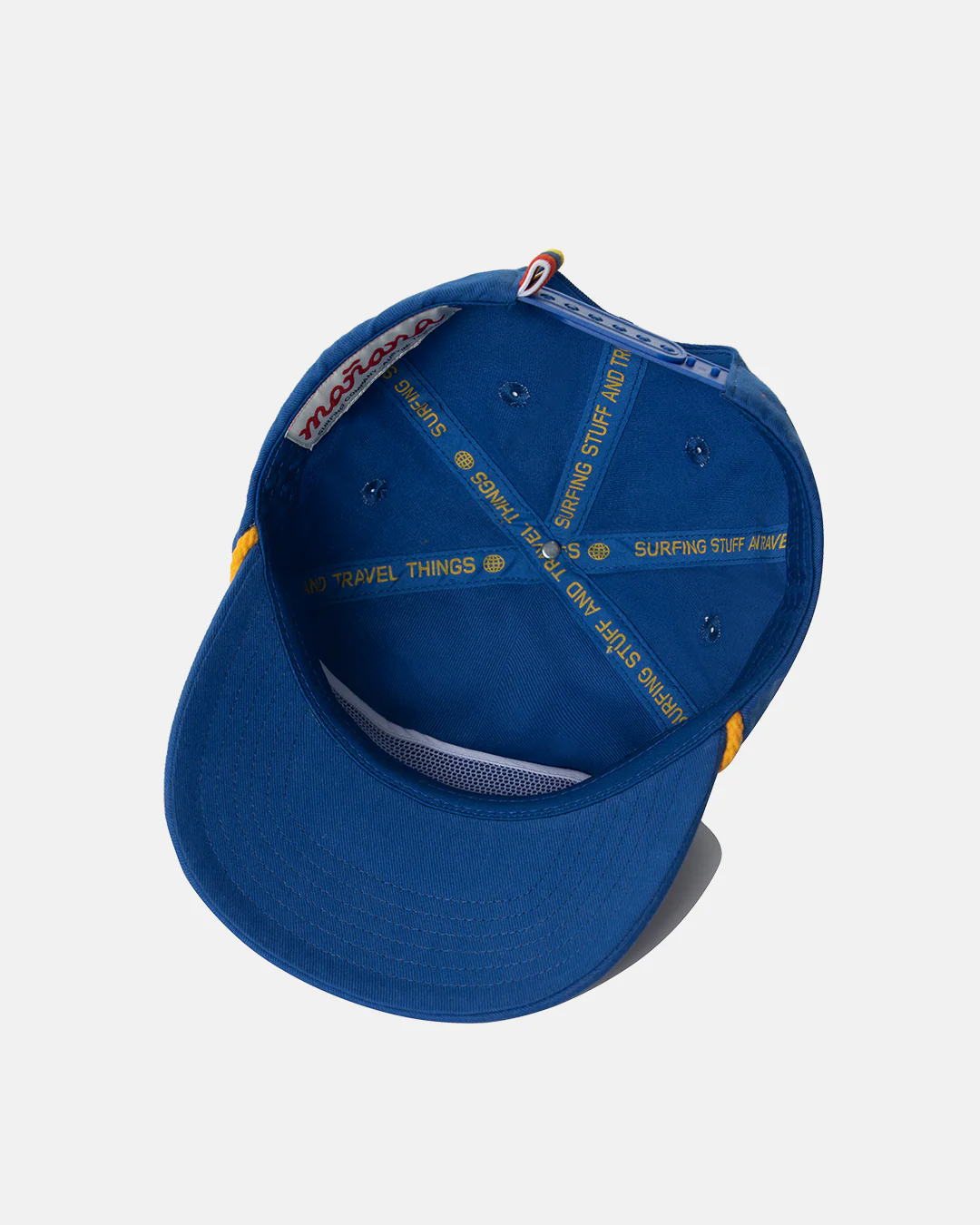 Mono Blue Twill 5 Panel - Image 5