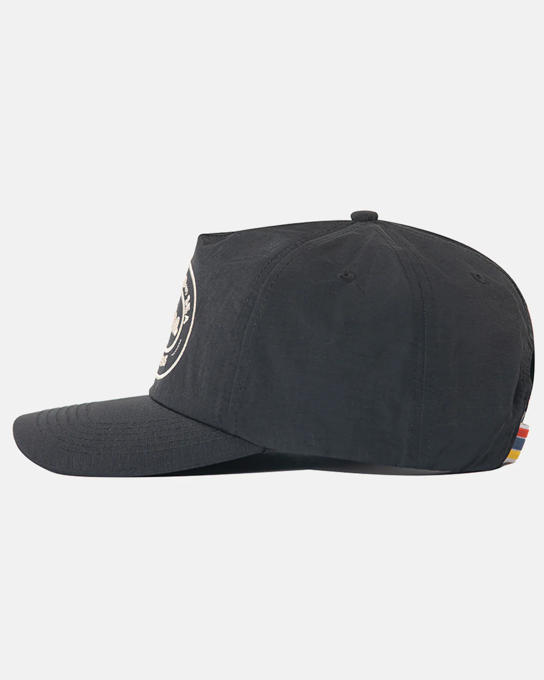 Slogan Hat - Black - Image 3