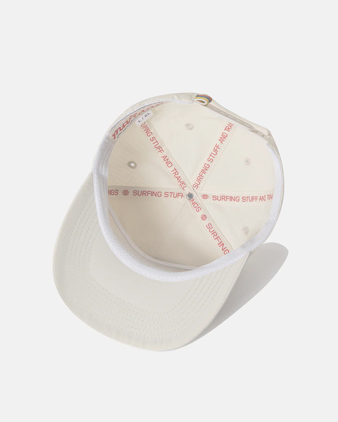 Slogan Hat - Off White - Image 5