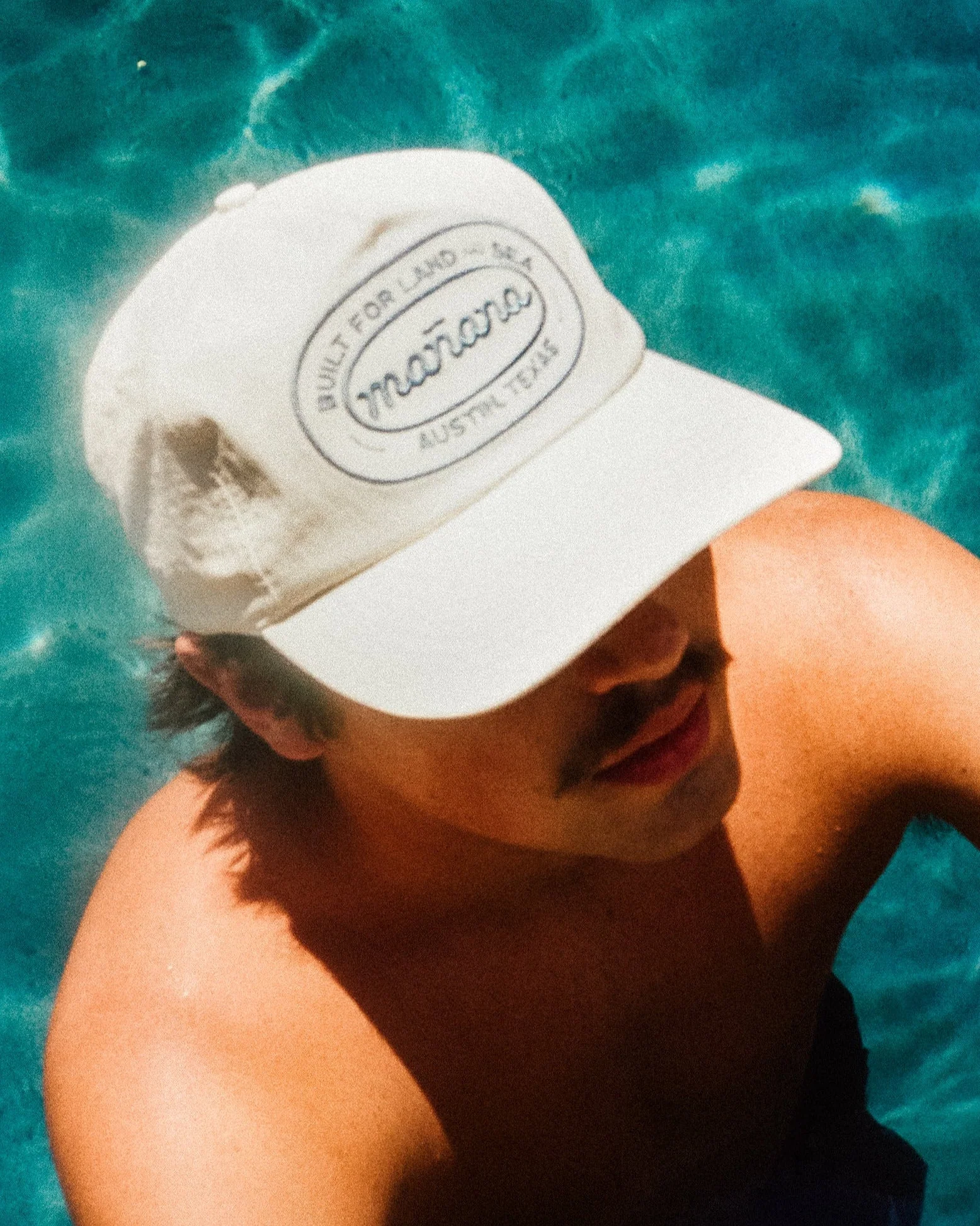 Slogan Hat - Off White - Image 6