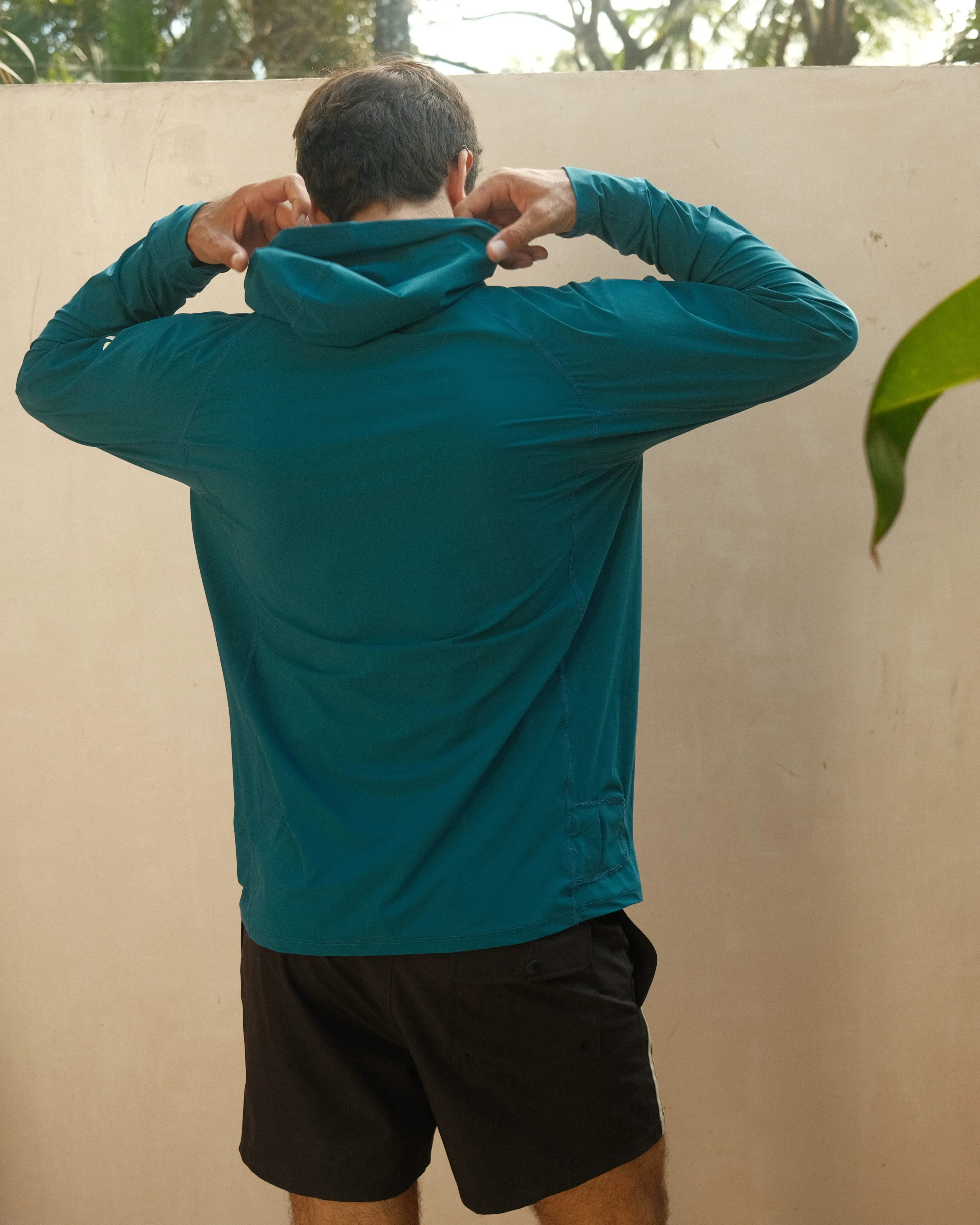 UV Travel Hoodie - Blue - Image 4