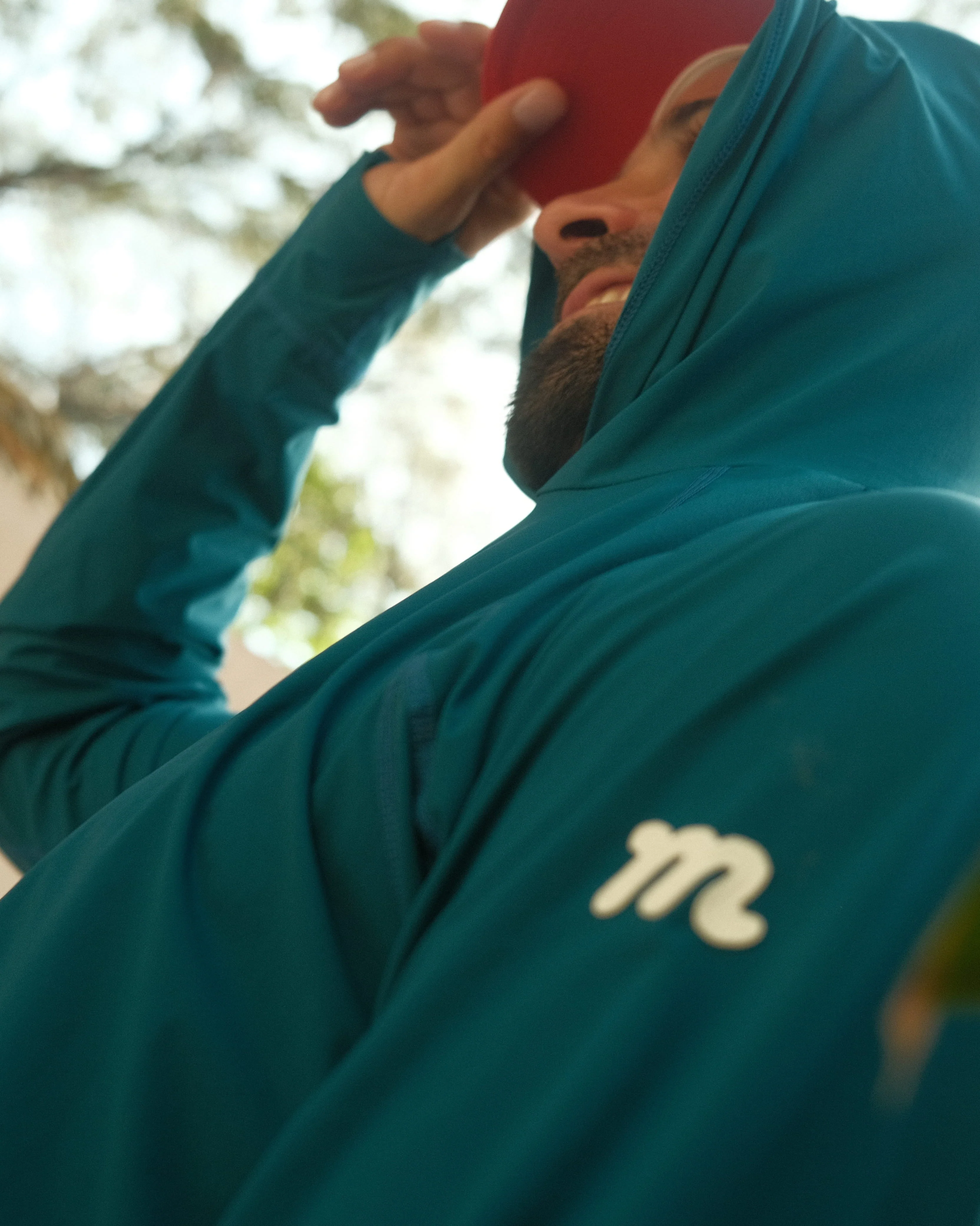 UV Travel Hoodie - Blue - Image 6