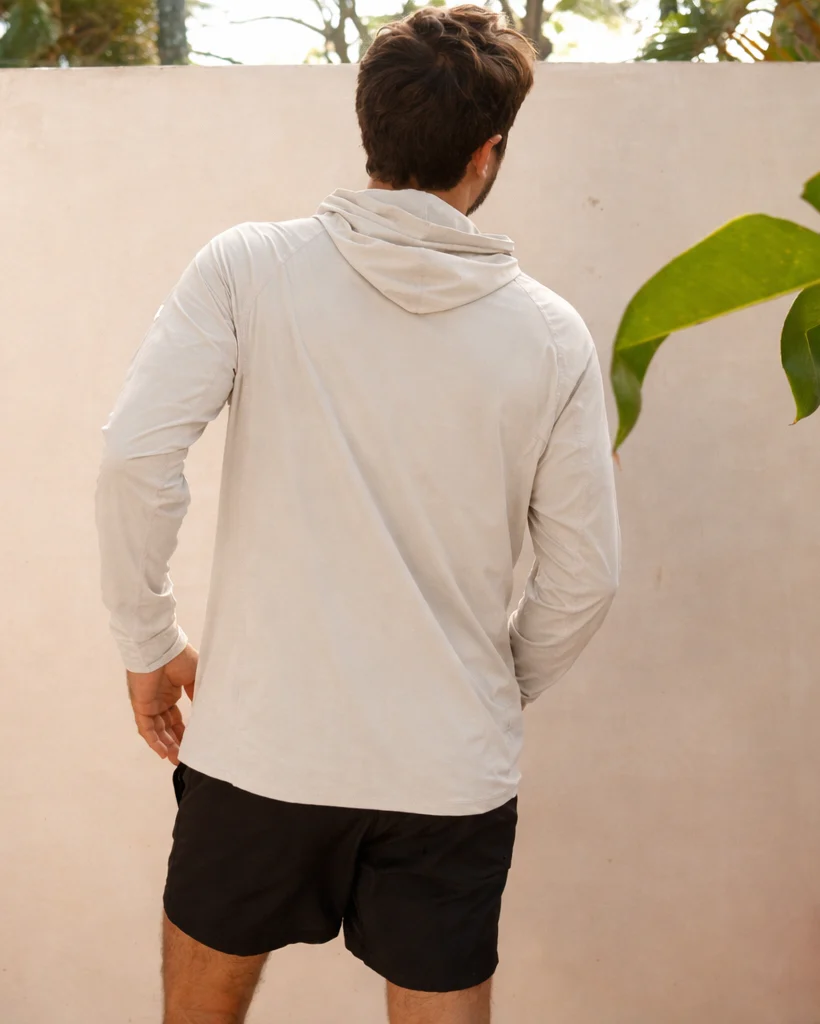 UV Travel Hoodie - Tan - Image 4