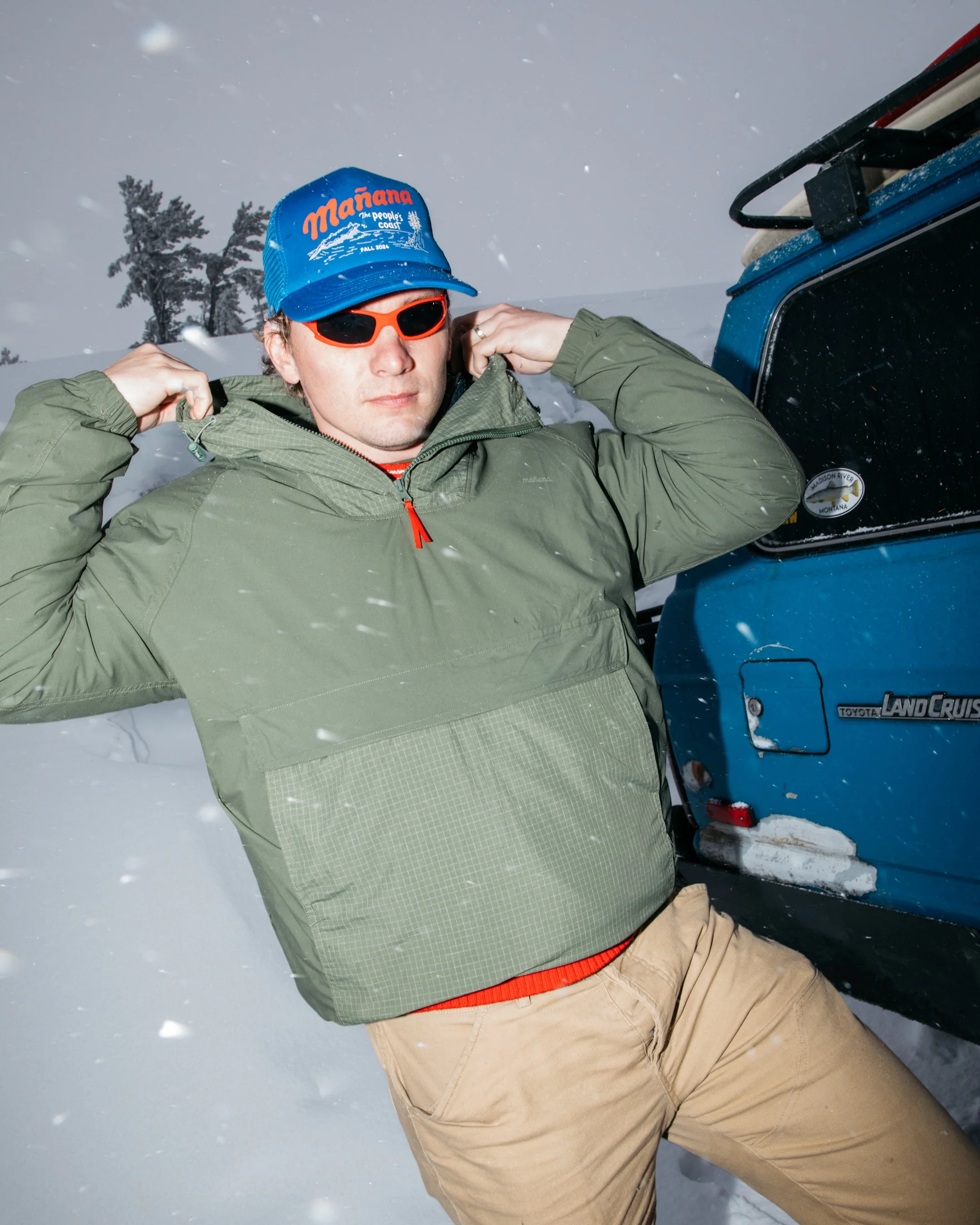 People's Coast Foam Trucker - Blue - Image 6