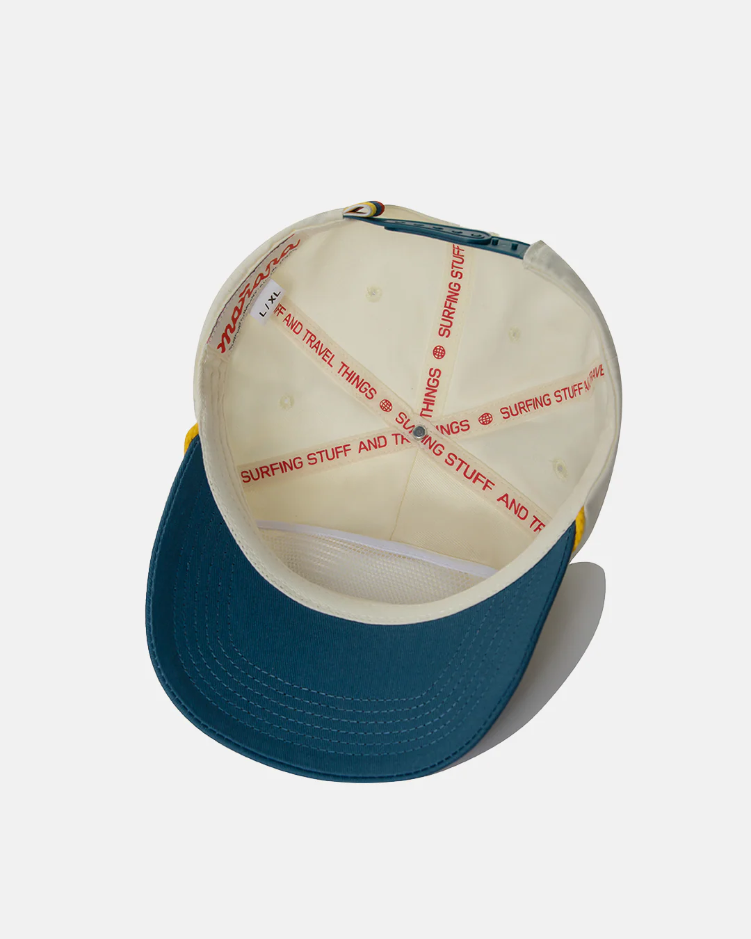Two-Tone Cap - White/Blue - Image 5
